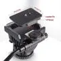 TYCKA Fluid Video Tripod Head Camera Fluid Drag Pan Head with Quick Release Plates 1/4" and 3/8" Screws Mounting for DSLR Cameras, Camcorder, Monopod and Tripods TYCKA Fluid Video Tripod Head Camera Fluid Drag Pan Head with Quick Release Plates 1/4" and 3/8" Screws Mounting for DSLR Cameras, Camcorder, Monopod and Tripods