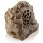 Alpine Corporation Waterproof Bluetooth Rock Speaker - Solar-Powered Outdoor Wireless Speaker for Patio, Pool, Deck, Garden - 50-Foot Range, Brown
