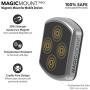 SCOSCHE MPDB MagicMount Pro Universal Magnetic Mount Holder for Mobile Devices in Frustration Free Packaging, Black