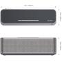 AUKEY Bluetooth Stereo Speaker 16W, Metal Wireless Speaker with Enhanced Bass, 10 Hours Playtime Compatible with Smartphones