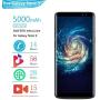 LOYTAL Battery Case for Samsung Galaxy Note 9, 5000mAh Rechargeable Battery Charging/Charger Case with S-Pen Hole, Adds 90% Extra Juice, Charges 2 Devices Simultaneously