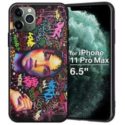 XIX iPhone 11 Pro Max Case African American Afro Girls Women Slim Fit Shockproof Bumper Cell Phone Accessories Thin Soft Black TPU Protective Apple iPhone 11 Pro Max Cases (04)