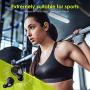 HolyHigh Wireless Earbuds, Wireless Sports Headphones Waterproof IPX7 Bluetooth 5.0 36H Enhanced Playtime Auto On/Off/Pairing Bluetooth Earphones Over Ear Hi-Fi Stereo for Gym Fitness