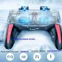 PUBG Mobile Controller, H10 Double Fan Cooling Mobile Gamepad, Rules of Survival Gaming Joysticks with Sensetive Shooting Feel, Compatible with 4.7-6.0 inch iOS & Android Phone Accessories