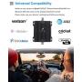 Cell Phone Signal Booster for Car, RV and Truck - Enhance 4G Data and Volte for Verizon, AT&T and T-Mobile - Dual 700MHz Band 12/13/17 Cellular Repeater Antenna Kit for Vehicle