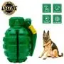 Dog Toys for Aggressive Chewers Large Breed, Lifetime Replacement Guarantee, Indestructible Dog Chew Toys for Large Medium Small Dogs, Grenade Interactive Dog Toys, Food Grade Tough Dog Toys