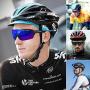 Queshark Mirrored Lens Cycling Glasses for Men Women 1 Polarized 3 HD Lens for MTB Road Bike Eyewear Goggles