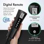 Reathlete Leg Massager, Air Compression for Circulation Calf Feet Thigh Massage, Muscle Pain Relief, Sequential Boots Device with Handheld Controller with Knee Heat Function