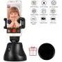 Camera auto Tracker 360° Rotate Around for Phone-Android Phone Smartphone Sport Mode/Object Face Tracking Motion/Smart Shooting Camera Phone Mount Flexible Tripod Stand for Selfies/Vlogging/Streaming