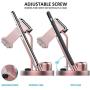 OLEBR 3 in 1 Charging Stand Compatible with iWatch Series 5/4/3/2/1, AirPods and iPhone 11/Xs/X Max/XR/X/8/8Plus/7/7 Plus /6S /6S Plus(Original Charger & Cables Required) Rose Gold