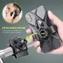 Zeadio Bike Phone Mount Holder, Universal Bicycle Motorcycle Cell Phone Handlebar Mount Holder for iPhone 11 Pro XR X XS 8 7 6 Plus, Huawei, Samsung S5 S6 S7 S8 S9 S10 and More Zeadio Bike Phone Mount Holder, Universal Bicycle Motorcycle Cell Phone Handlebar Mount Holder for iPhone 11 Pro XR X XS 8 7 6 Plus, Huawei, Samsung S5 S6 S7 S8 S9 S10 and More