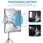 Neewer Photography Softbox Lighting Kit: 20x28Inches/50x70cm Soft Box, 79Inches/200cm Light Stand, 45W LED Bulb with Remote Control for Photo Studio Portrait Photography, Video Shooting (No Carry Bag) Neewer Photography Softbox Lighting Kit: 20x28Inches/50x70cm Soft Box, 79Inches/200cm Light Stand, 45W LED Bulb with Remote Control for Photo Studio Portrait Photography, Video Shooting (No Carry Bag)