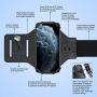 Running Phone Holder VUP IPhone Armband Detachable 360 Rotatable Arm Bands for Cell Phone Fit Any 4-6.5" Phones iPhone Xs Max XR X 8 7 6 6S Plus Samsung Galaxy S9+ S9 S8 S7 S6 Edge Note 8 Google Pixel