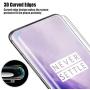 Alinsea Screen Protector for OnePlus 7 Pro/7T Pro Tempered Glass [Full Adhesive] [Fingerprint Sensor Compatible][Lifetime Replacement Warranty][3D Glass] Screen Protector for OnePlus 7 Pro/7T Pro