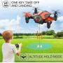 ATTOP Mini Drone - RC Helicopter, Drone for Kids & Beginners, RC Quadcopter with One Key Take Off, Headless Mode, Altitude Hold, 3D Flip, LED Light for Kids, 2.4Ghz 6-Axis Gyro, Great Kids Gifts