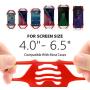 Universal Bike Phone Mount (Upgraded Compatibility with Face ID and Large Smartphones) Bicycle Stem Handlebar Cell Phone Holder for iPhone 11 Pro Max XS XR 8 7 6 Plus, Bike Tie Pro 2 Series (Red)