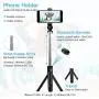 Selfie Stick Bluetooth, Doosl Selfie Stick Tripod - Extendable Tripod Stick with Remote - Facetime Phone Stand, Wireless Selfie Stick Tripod, Portable Tripod for Phone Selfie Stick Bluetooth, Doosl Selfie Stick Tripod - Extendable Tripod Stick with Remote - Facetime Phone Stand, Wireless Selfie Stick Tripod, Portable Tripod for Phone