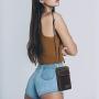 Women Crossbody Cell Phone Bag Small Shoulder Purse Leather Travel RFID Card Slots Wallet Case Handbag Phone Pocket Baggap Clutch for iPhone 11 Se 2020 11 Pro Xr X Xs Max 8/7/6 Plus Samsung
