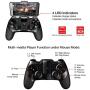 Mobile Game Controller, yk020 Wireless Gamepad Trigger Pubg Controller Mobile Joystick for Phone Android iPhone