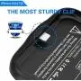 LoHi Battery Case, Available for 4.7 iPhone 6/6s/7/8 5000mAh Ultra Slim Extended Battery Rechargeable Protective Portable Charger Support Headphones (Black) LoHi Battery Case, Available for 4.7 iPhone 6/6s/7/8 5000mAh Ultra Slim Extended Battery Rechargeable Protective Portable Charger Support Headphones (Black)
