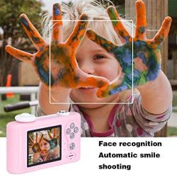 Childrens Digital Camera, Kids Video Camera for Girls Boys 2 Inch Mini Digital Camera Camcorders, High-definition Picture Quality Camera for 3-10 Years Boys Girls Gift (B)