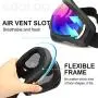 Goggles for Protection,Outdoor Tactical Glasses Snowboard Goggles for Kids, Boys & Girls, Youth, Men & Women, Helmet Compatible with UV 400 Protection, Wind Resistance, Anti-Glare Lenses(2 Pack) Goggles for Protection,Outdoor Tactical Glasses Snowboard Goggles for Kids, Boys & Girls, Youth, Men & Women, Helmet Compatible with UV 400 Protection, Wind Resistance, Anti-Glare Lenses(2 Pack)