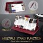FYY Case for Samsung Galaxy Note 20 Ultra 6.9", Luxury [Cowhide Genuine Leather][RFID Blocking]Wallet Case,Flip Folio Case with Kickstand Function and Card Slots for Galaxy Note 20 Ultra 6.9" Wine Red