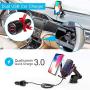 Wireless Car Charger Mount,Windshield Dash Air Vent Phone Holder Compatible iPhone 11/11 Pro/11 Pro Max/Xs MAX/XS/XR/X/8/8+,Samsung S10/S10+/S9/S9+/S8/S8+