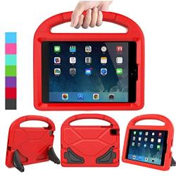 LEDNICEKER Kids Case for iPad Mini 1 2 3 4 5 - Light Weight Shock Proof Handle Friendly Convertible Stand Kids Case for iPad Mini, Mini 5 (2019), Mini 4, iPad Mini 3rd Gen, Mini 2 -Red