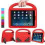 LEDNICEKER Kids Case for iPad Mini 1 2 3 4 5 - Light Weight Shock Proof Handle Friendly Convertible Stand Kids Case for iPad Mini, Mini 5 (2019), Mini 4, iPad Mini 3rd Gen, Mini 2 -Red