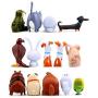 14 Pcs Secret Life of Pets Movie Toy Figures Collection Gift Cupake Toppers Party Supplies Birthday