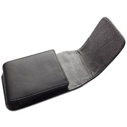 DeBin iPhone 11 iPhone XR Holster, Premium Leather Belt Holster Case with Belt Clip (Swivel Clip) Cell Phone Holder Pouch for Apple iPhone 11 and 10r (Fits Cellphone with Other Case Cover on) Black