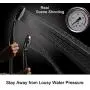 High Pressure Handheld Shower Head with Powerful Shower Spray against Low Pressure Water Supply Pipeline, Multi-functions, w/ 79 Hose, Bracket, Flow Regulator, Chrome Finish High Pressure Handheld Shower Head with Powerful Shower Spray against Low Pressure Water Supply Pipeline, Multi-functions, w/ 79 Hose, Bracket, Flow Regulator, Chrome Finish