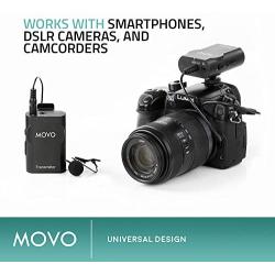 Movo Smartphone Pro Recording Bundle with Wireless Lavalier Microphone System and Video Grip Handle Rig for Apple iPhone 5, 5C, 5S, 6, 6S, 7, 8, X, XS, XS Max, 11, 11 Pro, Samsung Galaxy, Note