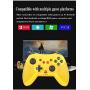 ipega-PG-SW020 Wireless Gamepad Controller with Vibrating six-axis Function for N-Switch /PS3 Galaxy S10/S10+ Galaxy S20 S20+5G LG Oppo VIVO MI Android Smartphone Tablet (Win 7 and Above) Blue