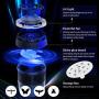 Fly Trap FLASHVIN Mosquito Trap Fruit Fly Trap Indoor Bug Zapper Mosquito Killer with UV Trap Automatic Intelligent Light Induction with Sticky Glue Boards for Home Kitchen No Zapper