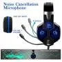 Alfheim Gaming Headset, Over Ear Headphones with LED Light & Noise Reduction Microphone for PS4, Xbox One, PC, Laptop & Smart Phone Alfheim Gaming Headset, Over Ear Headphones with LED Light & Noise Reduction Microphone for PS4, Xbox One, PC, Laptop & Smart Phone