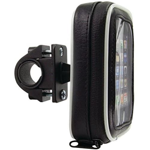Arkon SM032 Bicycle and Motorcycle Handlebar Mount With Water-Resistant Case For Smartphones
