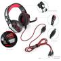 Beexcellent Gaming Headset for PS4, Xbox One, Nintendo Switch, PC, Mac, Laptop, Over Ear Headphones PS4 Headset Xbox One Headset with Surround Sound, LED Light & Noise Canceling Microphone