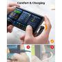 Magnetic Charger Phone Charging Cable USB Charger 360° & 180° Magnet Charging Cables Compatible with Micro Type C Iproduct (Black/3Pack/3.3FT/3.3FT/6.6FT)