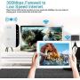 Super Boost WiFi WiFi Range Extender Up to 300Mbps Repeater, WiFi Signal Booster Easy Set-Up 2.4G Network with Integrated Antennas LAN Port & Compact Designed Internet Booster