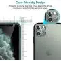 [2 Pack] L K iPhone 11 Pro Max Camera Lens Screen Protector + [2 Pack] Tempered-Glass Screen Protector Film Scratch-resistant, fingerprint-proof for iPhone 11 Pro Max, 6.5-inch