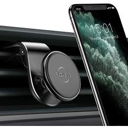 Magnetic Car Phone Mount-FLOVEME Upgraded L Type Clip Air Vent Cell Phone Holder-for Car N52 Magnet 360 Degree GPS Holder Mount for iPhone 11 Pro Max XR XS X 8 7 Plus Samsung Galaxy Note 10 S9 S8
