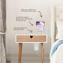 Multi Plug Outlet Extender & Splitter: iHome PowerReach 6ft Extension Cord with 2 Outlets & 4 USB Ports for Multiple Smartphone Charging - Desktop/Magnetic Wall Mounting Charger