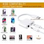 USB C to Headphone Jack Adapter with 3.5mm Aux Audio and Type C Fast Charging Dongle Converter for Google Pixel 4 4XL 3 3XL 2 2XL,iPad Pro 2018 2019 2020,Samsung Note 10/S20/S20 Ultra and More
