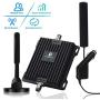 Cell Phone Signal Booster for Car, Truck, SUV and RV - Boosts 4G LTE Band 12/13/17 Data & Volte(Voice Over 4G) Mobile Cellular Signal Repeater Amplifier for AT&T Verizon in Vehicle