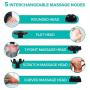 NURSAL Handheld Deep Percussion Massager with 5 Massage Modes, Adjustable Speed and Non-Slip Design Plus 5 Interchangeable Tips | for Neck, Shoulder, Back, Legs, Muscle Pain and Sports Recovery