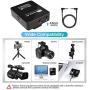 Pixel Wireless Lavalier Microphone - Compact Wireless Microphone System Transmitter and Receiver for Camera,Smartphones,DSLR,Mirrorless and Video Cameras,Mobile Devices YouTube Facebook Live