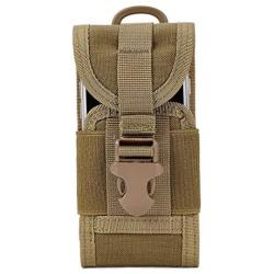 Multi-Functional Tactics 5 Inch Mobile Phone Bag Bag Outdoor Waist Hanging Mobile Phone Cover Military Fan Bag Accessories Bag