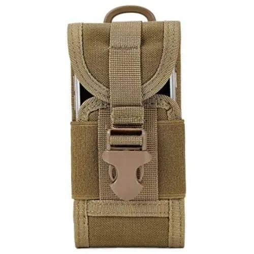 Multi-Functional Tactics 5 Inch Mobile Phone Bag Bag Outdoor Waist Hanging Mobile Phone Cover Military Fan Bag Accessories Bag